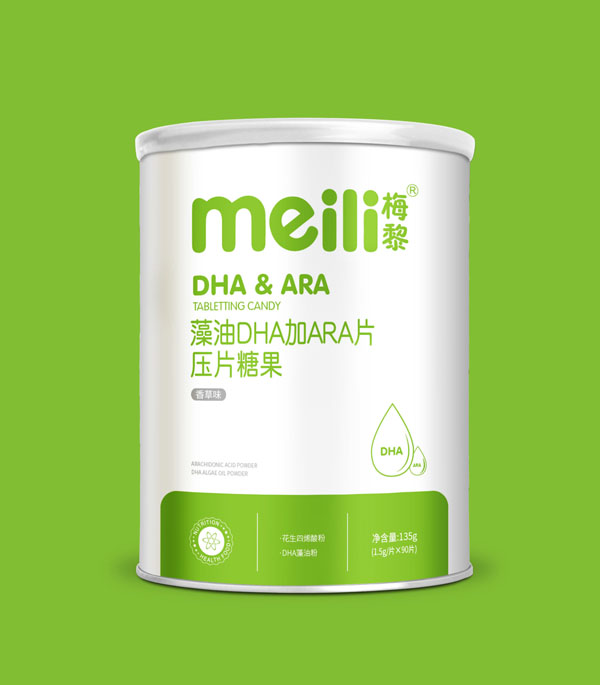 梅黎藻油DHA加ARA片