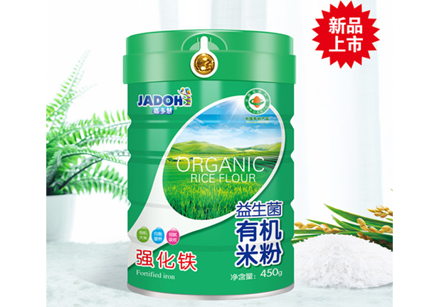 嘉多慧益生菌有機(jī)米粉-強(qiáng)化鐵