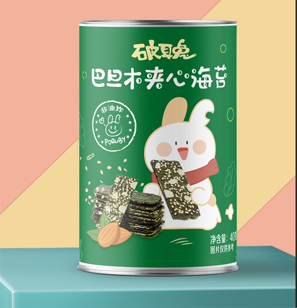 破耳兔巴旦木夾心海苔