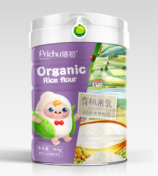 培初AD鈣鐵鋅配方有機米乳