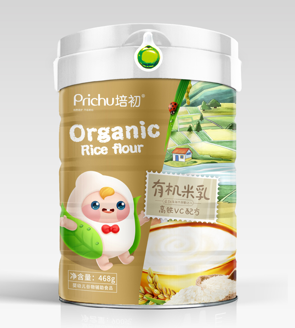 培初高鐵VC配方有機米乳