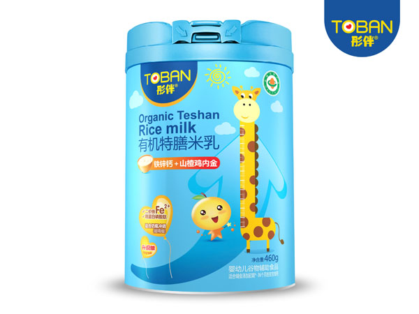 彤伴有機特膳米乳 鐵鋅鈣+山楂雞內(nèi)金