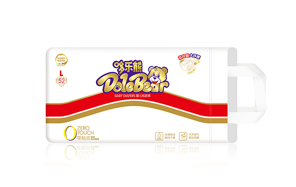 哆樂(lè)熊零觸感系列嬰兒紙尿褲L52