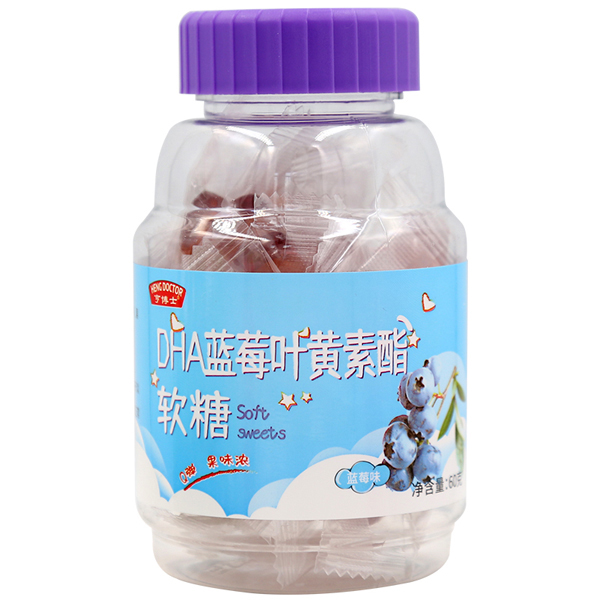 亨博士DHA藍(lán)莓葉黃素脂軟糖