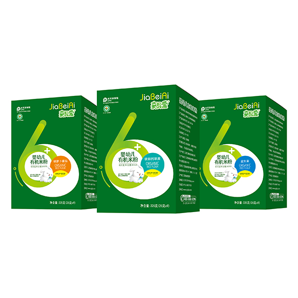 嘉唄噯嬰幼兒有機米粉盒裝