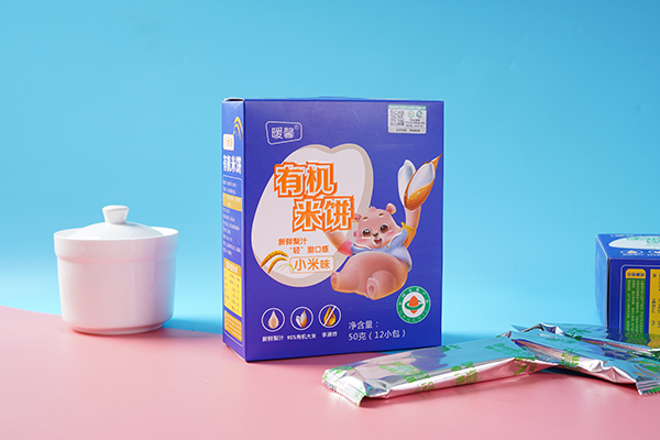 暖馨有機(jī)米餅 小米味