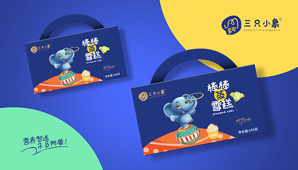 多可三只小象棒棒蒸雪糕 豬頭系列1