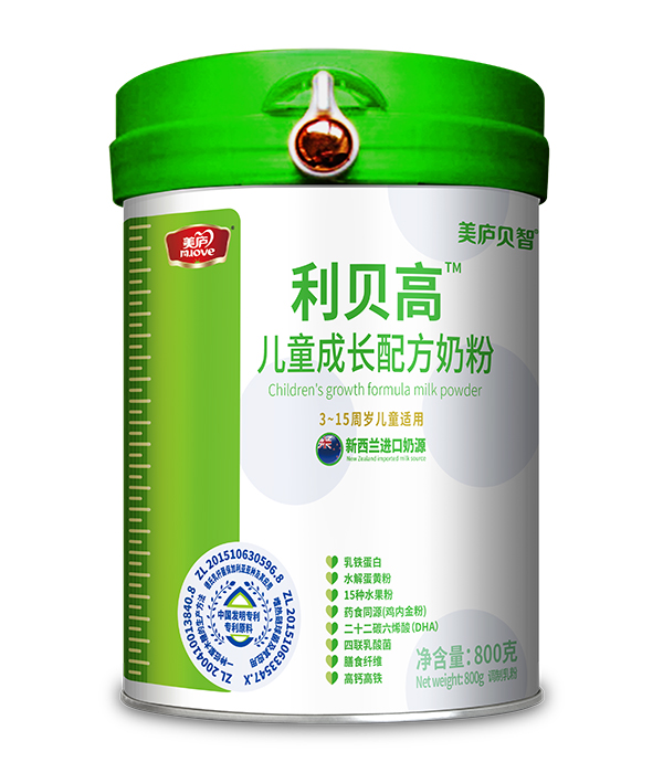 美廬貝智利貝高兒童成長配方奶粉
