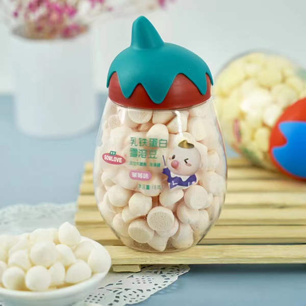 甄育乳鐵蛋白雪溶豆-草莓味