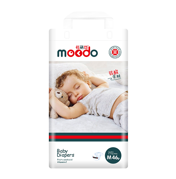 悅萌動弱酸親膚嬰兒環(huán)腰褲M46