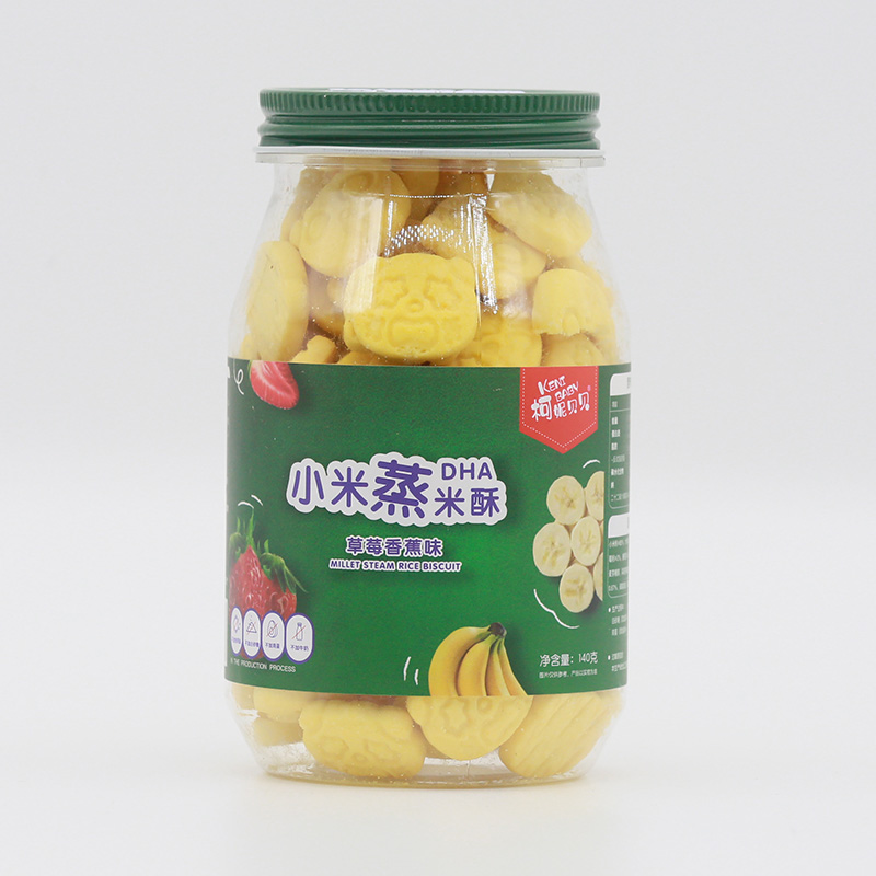 柯妮貝貝小米蒸米酥-草莓香蕉味