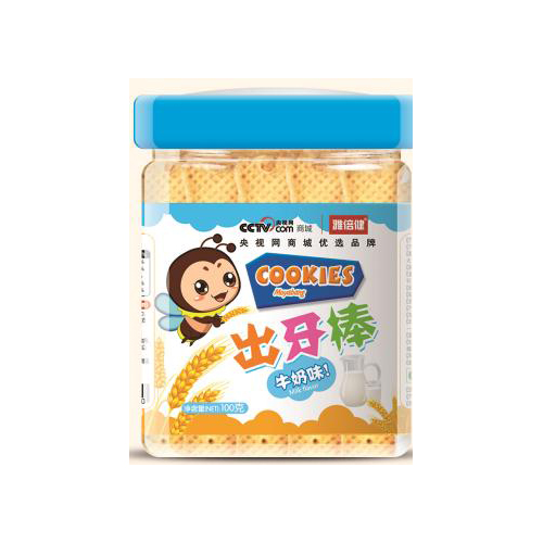 雅倍健出牙棒-牛奶味