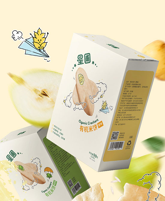 星圃原味有機米餅