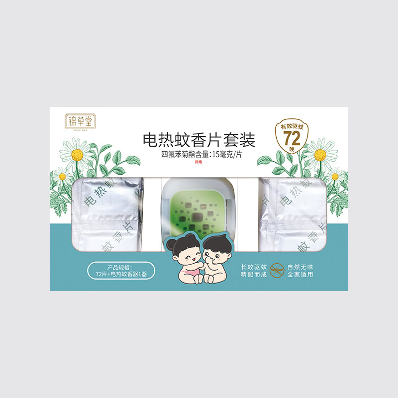 錦草堂電熱蚊香片套裝