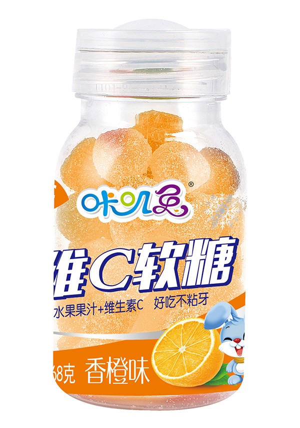 咔嘰兔維C軟糖-香橙味