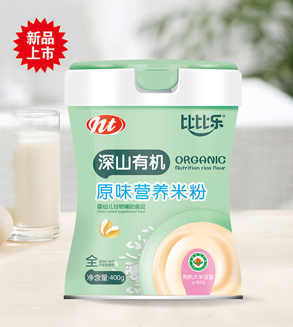 比比樂(lè)深山有機(jī)原味營(yíng)養(yǎng)米粉 聽(tīng)裝