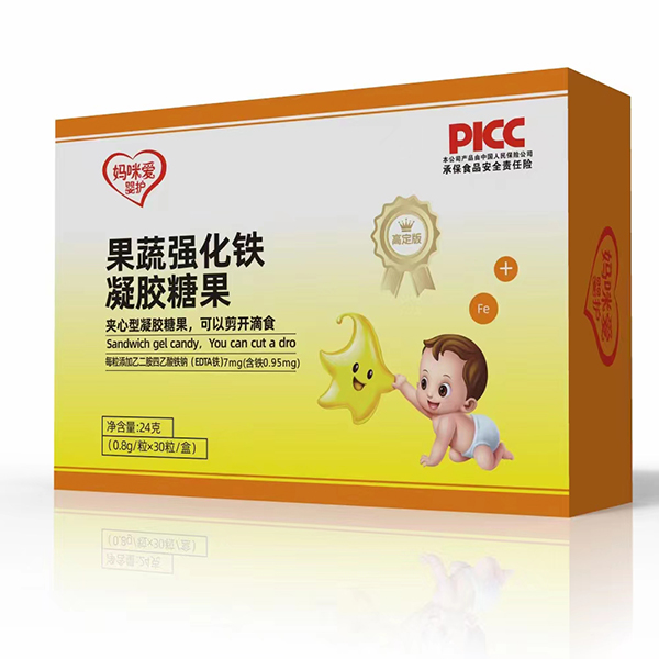 媽咪愛(ài)嬰護(hù)果蔬強(qiáng)化鐵凝膠糖果