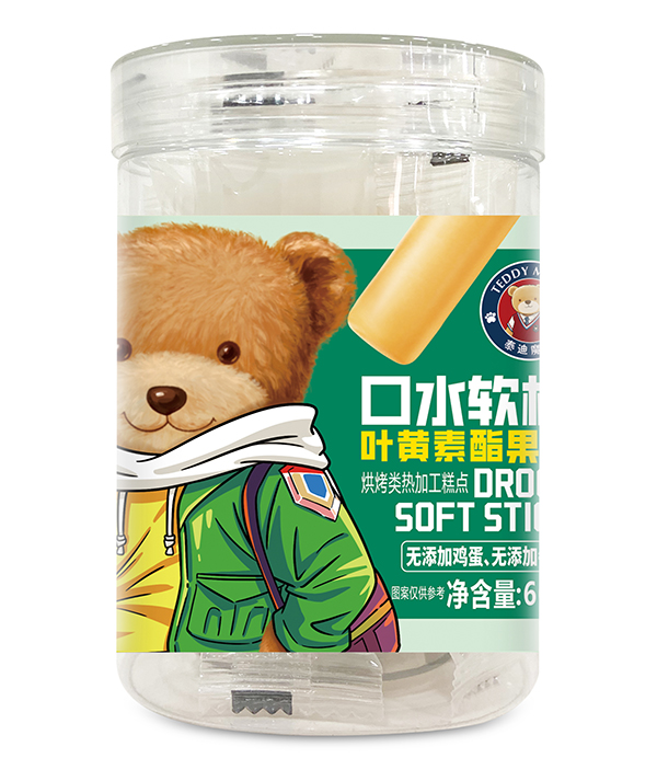 泰迪魔法口水軟棒 葉黃素酯