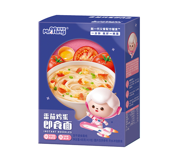 宅羊羊番茄雞蛋即食面