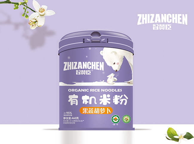 智贊臣有機(jī)米粉 果蔬胡蘿卜