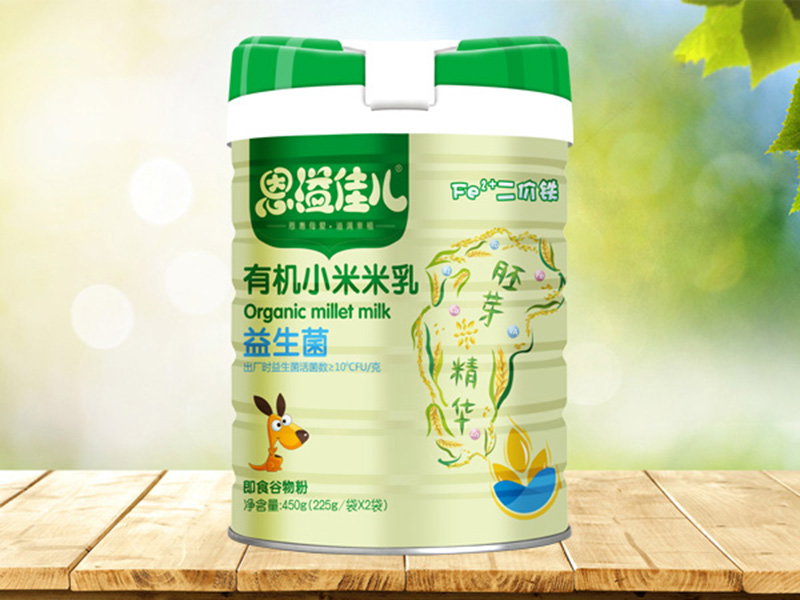 恩溢佳兒有機(jī)小米米乳 益生菌