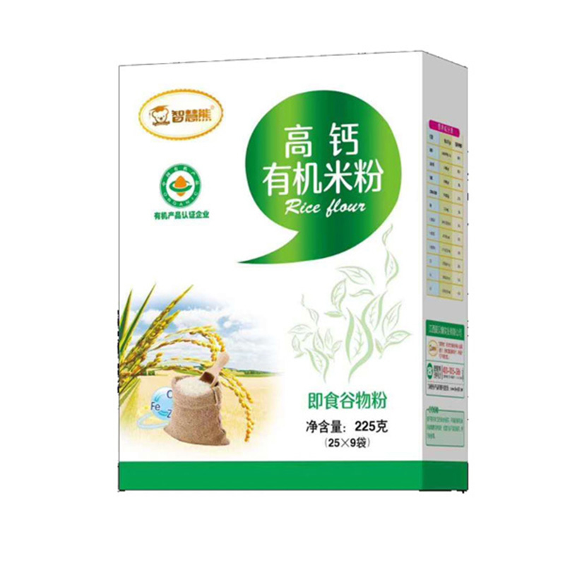 智慧熊高鈣有機(jī)米粉 聽裝