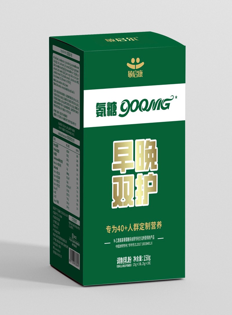 敏啟康氨糖900MG調(diào)制乳粉