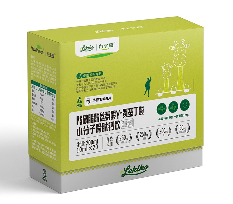 力個高PS磷脂酰絲氨酸γ-氨基丁酸小分子骨肽鈣飲