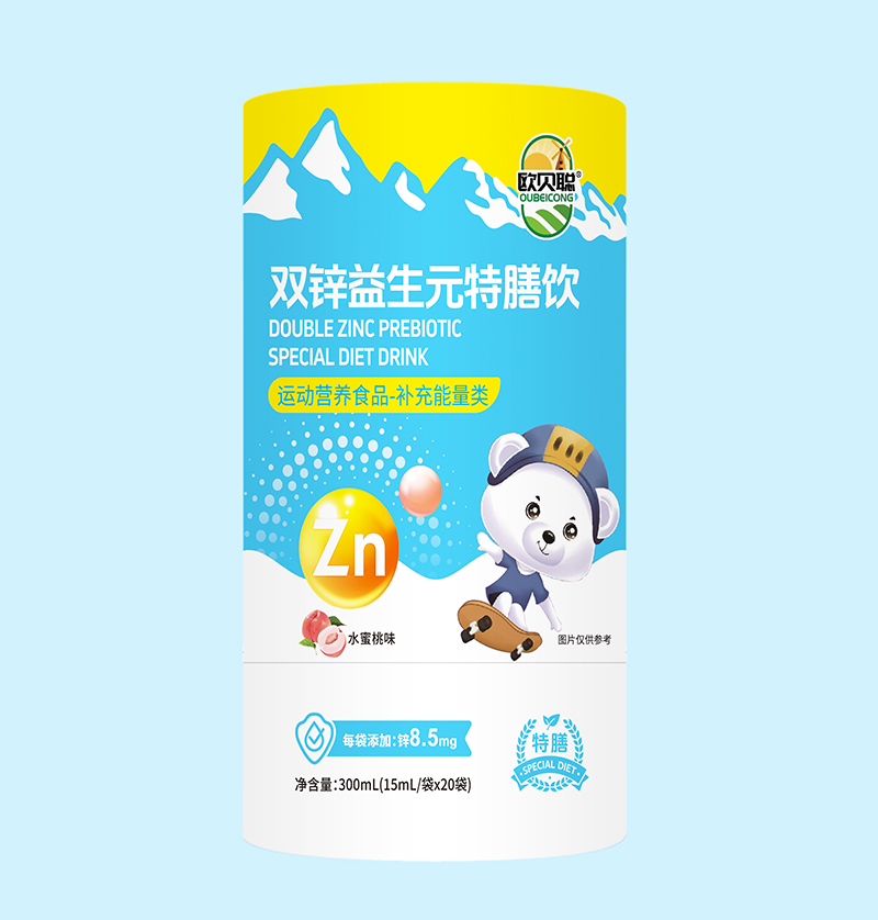 歐貝聰雙鋅益生元特膳飲