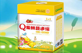 智慧熊Q果鮮蔬速溶貢米米粉