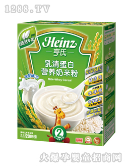 亨氏乳清蛋白營(yíng)養(yǎng)米粉