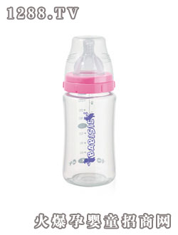 BABISIL中口徑8安士玻璃奶瓶