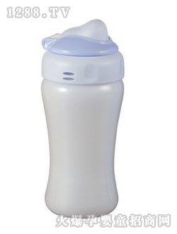 樂樂寶貝PP材料防漏吸管夢(mèng)幻水壺水杯