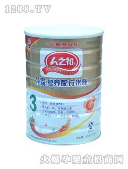 人之初紅棗核桃營養(yǎng)配方米粉