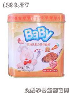 方廣新續(xù)華yingye營養(yǎng)肉松(胡蘿卜味)