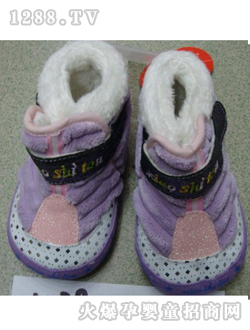 麗嬰房紫色yinge鞋