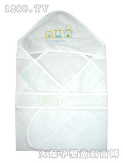 如意寶貝小伙伴紗布抱被