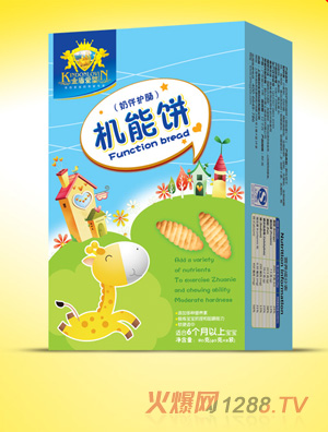 金盾愛嬰奶伴護腸機能餅干