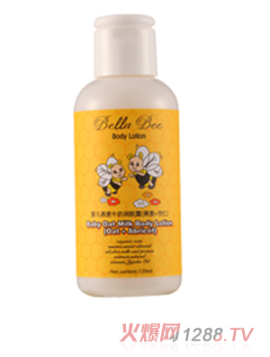 貝拉小蜜蜂yinge燕麥牛奶潤(rùn)膚露