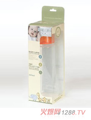 蠟筆小新PP標(biāo)準口徑自動260ml奶瓶