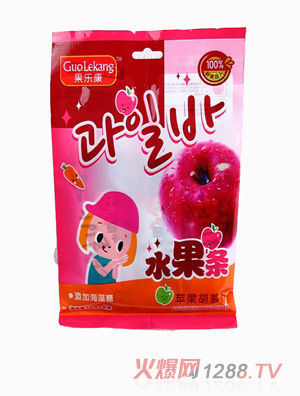 果樂(lè)康蘋(píng)果水果條
