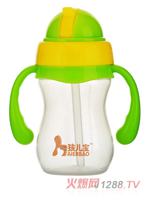 孩兒寶把手PP吸管杯210ml