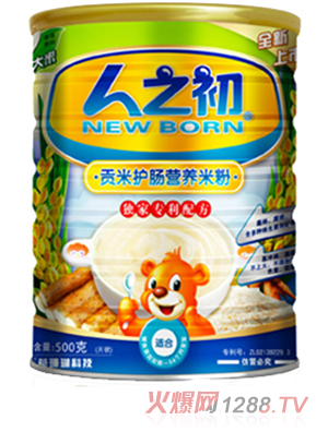 人之初貢米護(hù)腸yinge營養(yǎng)米粉聽裝