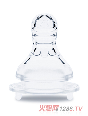 標噯唯口徑自然原生花瓣奶嘴（S孔）