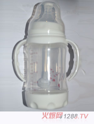 乖乖虎防爆防脹氣玻璃奶瓶