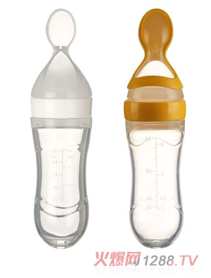 好可愛硅膠米糊瓶