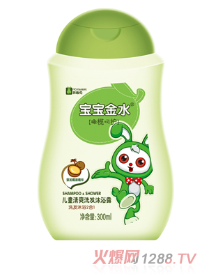 ������ˮ��ͯ��ˬϴ�l(f��)��ԡ¶300ML