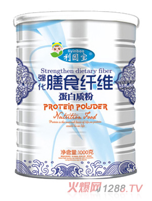 利因?qū)殢娀攀忱w維蛋白質(zhì)粉