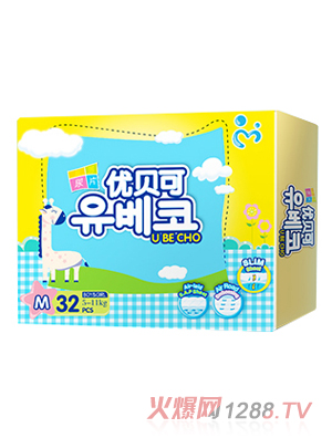 優(yōu)貝可超薄yinge尿片M碼