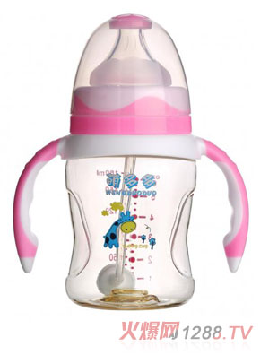 �ȶ��PPSU����180ml�pɫ�t���ֱ��Ԅ���ƿ